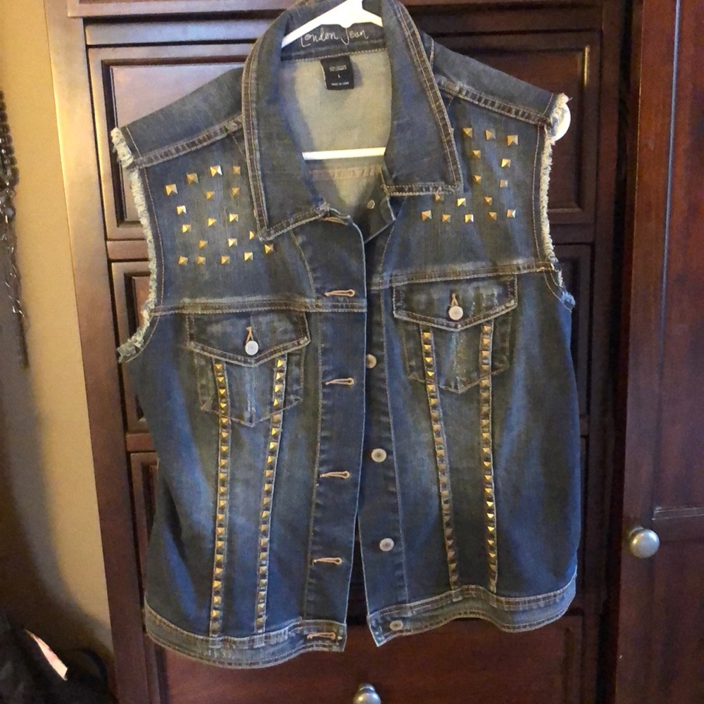 Denim vest